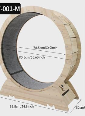 猫咪跑步机静音滚轮宠物厂家直销磨爪不夹脚猫架猫爬架CEW-001