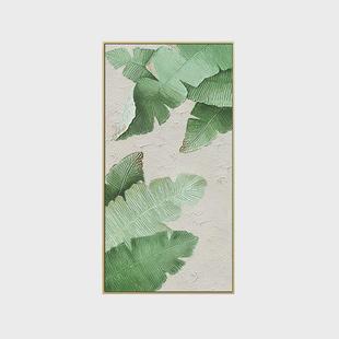 饰画过道挂画轻奢客厅沙发背景墙画 北欧手绘油画玄关入户走廊装