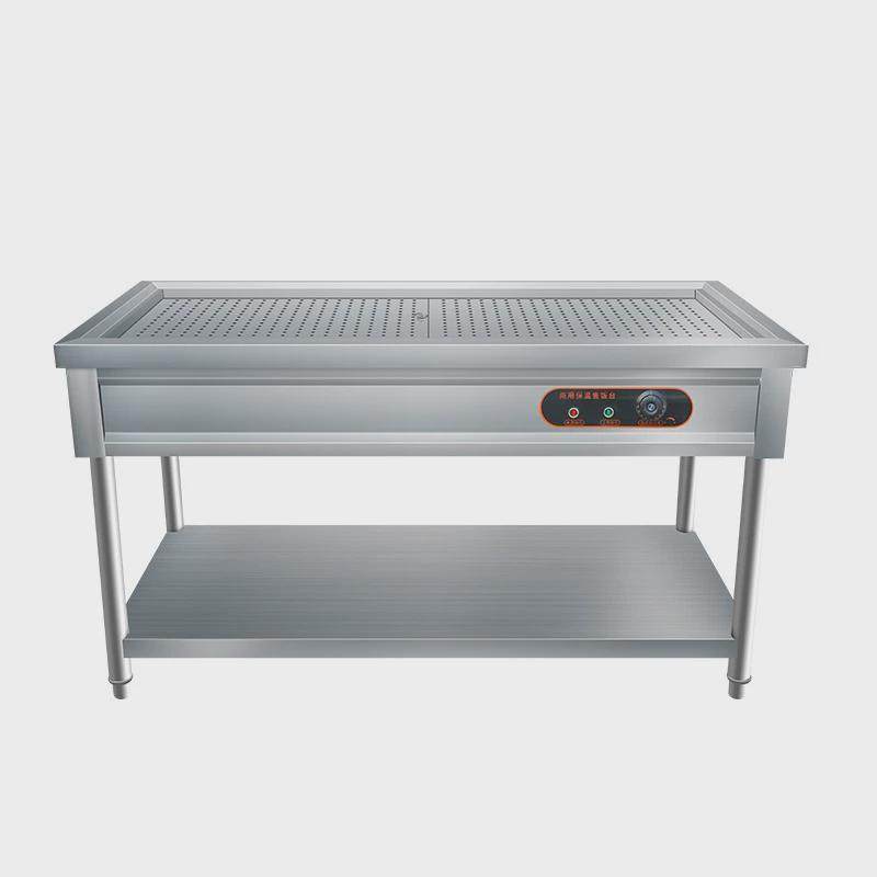 不锈钢保温蒸菜饭店用浏阳小碗菜台包子馒头熟食快餐保温台台商