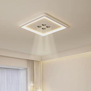 2024新款创意led吸顶灯简约现代无主灯客厅灯主卧室灯超薄房间灯