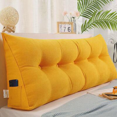 席梦思靠背榻榻米床头挡板一米八床头软包榻榻米靠墙软包新可拆洗