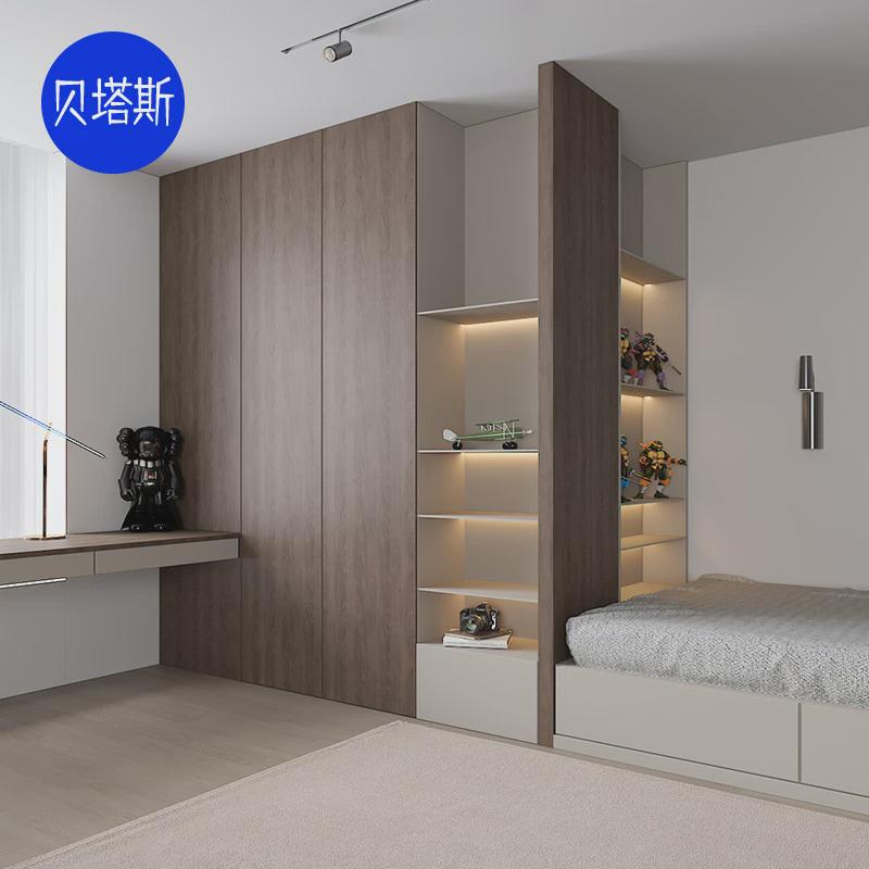 爱格1379衣柜整体定制格爱1377主卧衣柜一门到顶全屋定做柜子