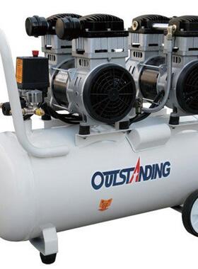 静音-1500x2-60lots无油空压机3kw静音无油空压机