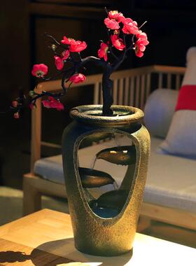 创意家居梅花酒架中式欧式红酒客厅轻奢摆件流水器酒柜装饰品礼品