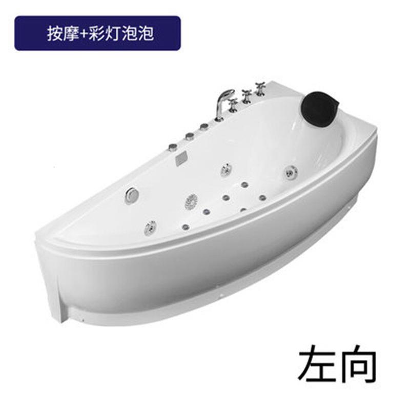 小户型小尺寸亚克力家用按摩冲浪浴缸泡澡浴盆