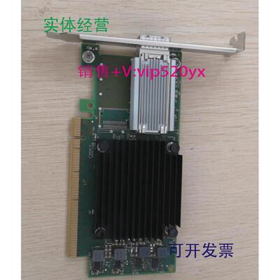 现货供应MellanoxMCX515A-CCUTCX-5100GbE高速单口光纤网卡IB卡