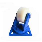 工厂供应超重型脚轮4寸尼龙轮万向脚轮机械设备推车蓝架活动轮子