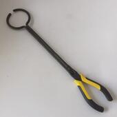 圆嘴坩埚钳圆形夹熔金碗金工熔化碗夹子坩埚夹打钳子具