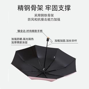 晴雨伞女折叠两用遮阳伞大号紫外线防晒女广告伞印字定制雨伞 新品