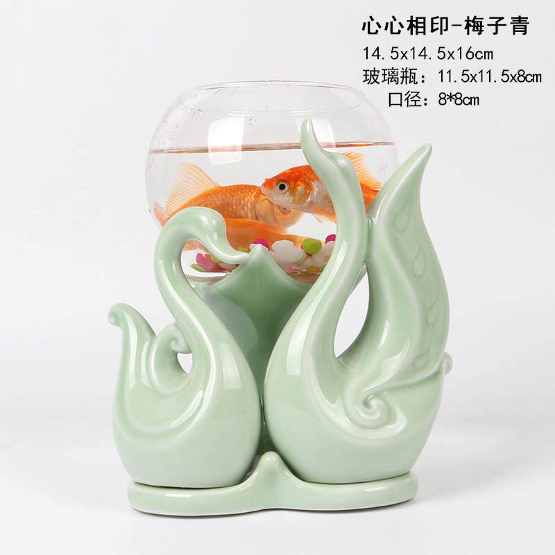 创意水养植物花瓶玻璃水培花盆绿萝容器透明家用客厅摆件插花器皿