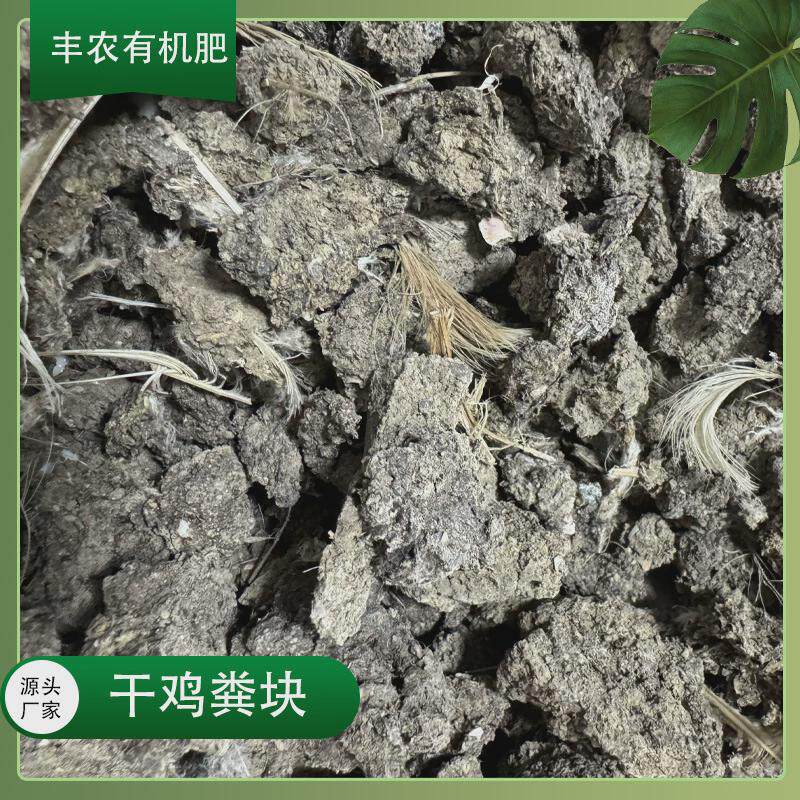 干增加块有机肥纯鸡粪肥料不含杂质鸡粪土地肥力瓜果蔬菜通用肥料