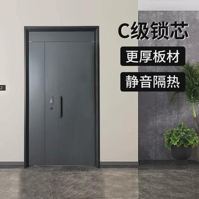 甲级工艺静音防撬甲级防盗门入户门单开门锌合金进户门大门