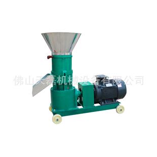 玉米颗粒饲料机小型家用饲料颗机器粒料豆杆小麦玉米颗粒机