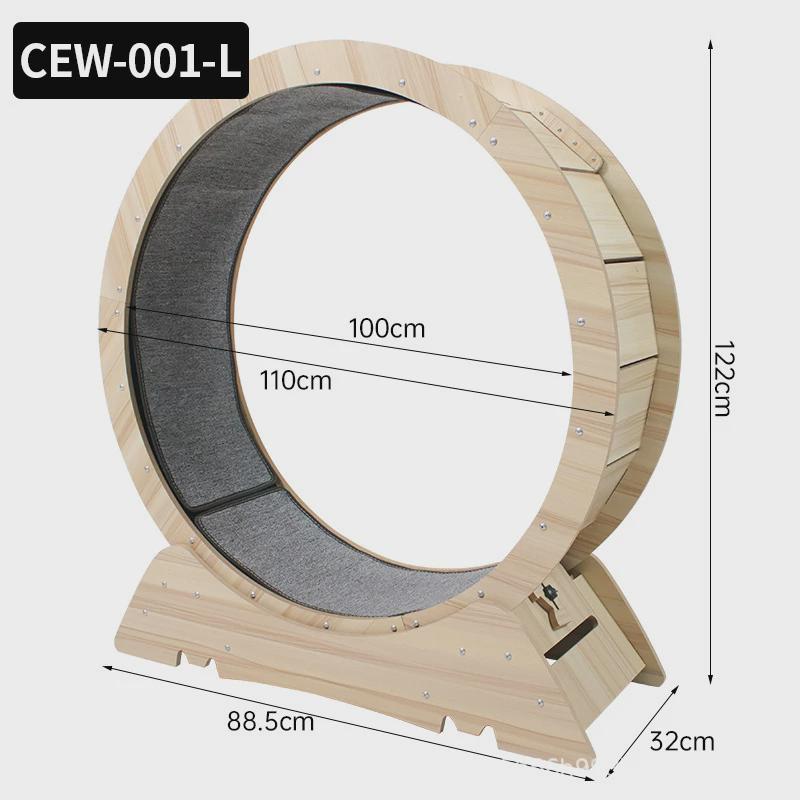 猫咪跑步机厂家直销滚轮宠物静音磨爪不夹脚猫架猫爬架cew-001