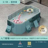 免充气游泳池新款 儿童游泳池家用户外水池大型夹网支架可折叠泳池