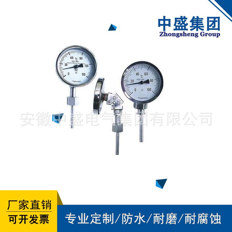 安徽天长仪表中盛仪表双金属温度计WSS-481L=500mm0~200℃