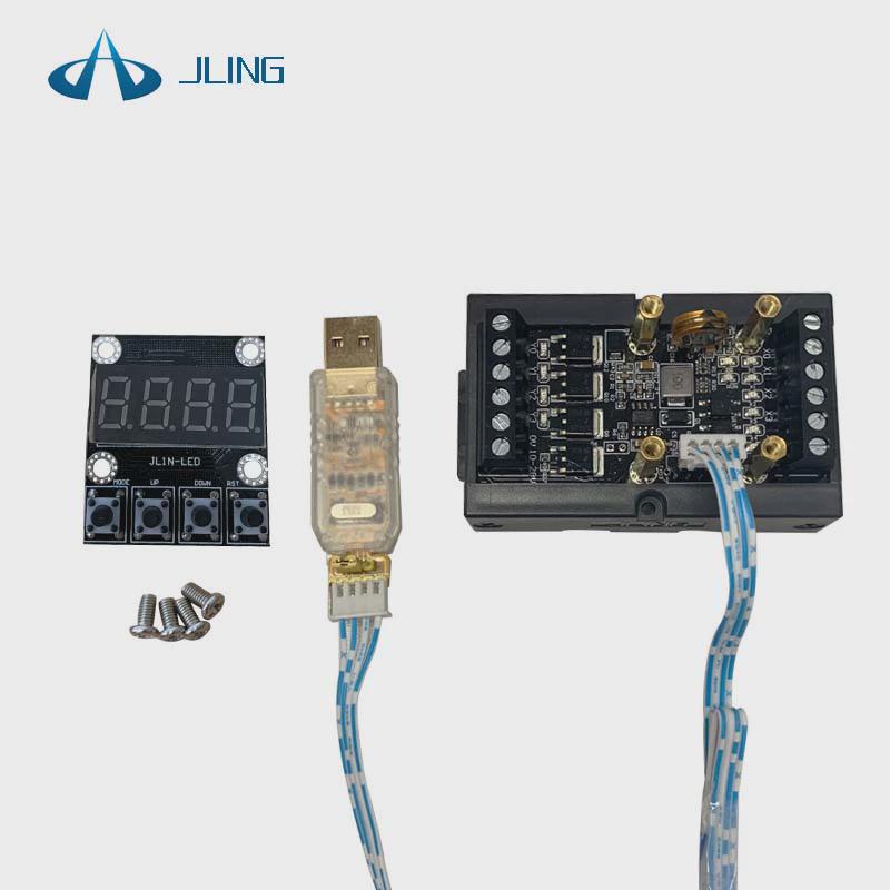 国产plc工控板晶体管一体机jl1n-10mty触发延时数码管模块