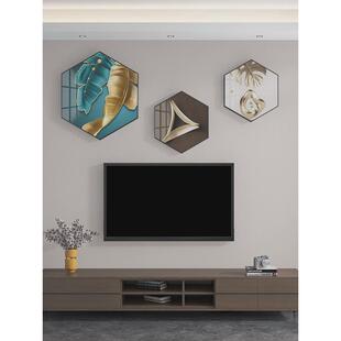 挂画电视背景墙壁画客厅装饰画高档大气创意墙面北欧餐厅墙上轻奢