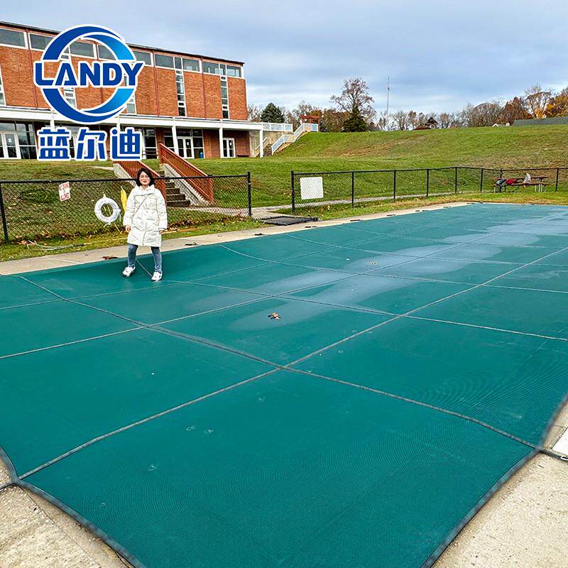 学校泳池安全盖冬季游泳池保温布高承重可站人防尘防落叶厂家现货,橡塑材料及制品,PP板,淘宝优惠券,粉丝福利购,淘宝优惠卷