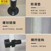 晾衣架挂衣架家用免打孔不锈钢顶天立地固定阳台防风晒衣架批发