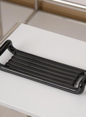 i6cv收纳架卫生间洗漱用品浴室置物架洗手台桌面陶瓷托