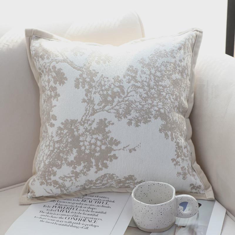 kbq1轻奢不带提花抱枕锁扣芯客厅沙发抱枕套靠枕卧室靠枕方枕简约