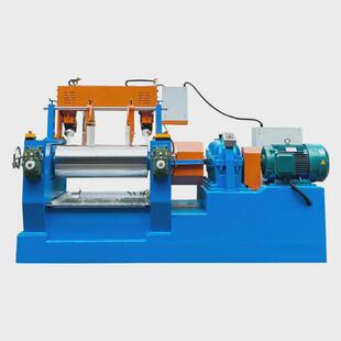 福澳厂家低噪音双开放式开放式炼胶机16寸橡胶混炼出片机辊混炼