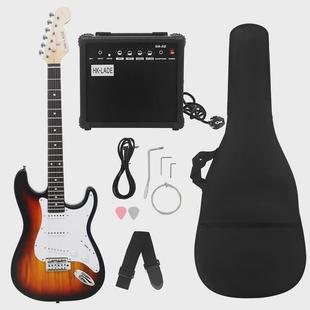 hk·lade玫瑰木电吉他st电吉他系列套装学生成人初学弹拨乐器吉他