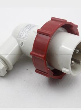 船用电源插头标准p12-3b1防水792757/792758四孔iecac250v440v16a