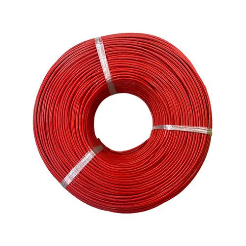 ul3122耐热硅胶护套线18awg0.75阻燃平纤维电子线编织耐高温电线