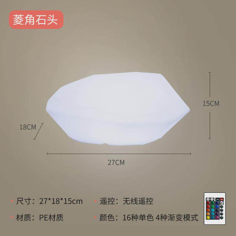 星朗led户外仿真石头灯庭院公园景点亮化装饰草坪灯插地照明灯