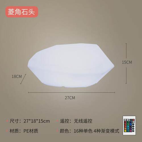 星朗led户外仿真石头灯庭院公园景点亮化装饰草坪灯插地照明灯