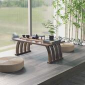 日式 飘窗桌榻榻米茶桌家用卧室坐地小桌子学习矮桌实木炕桌小茶几