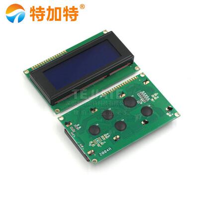 LCD2004A液晶显示屏J204A字符显示液晶屏模块20x4液晶显示屏5V