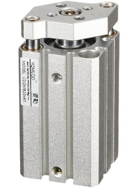 导杆气缸带三杆导杆cdqm薄型三轴气缸cqmb32x40/50-10-15-20-30