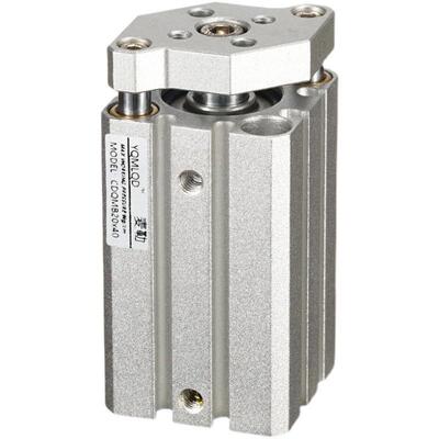 导杆气缸三杆带杆导cdqm薄型三轴气缸cqmb32x40/50-10-15-20-30