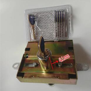 #老式防盗门锁自动旋家用十字锁航鹰碰撞锁叶片加长锁芯大门锁锁