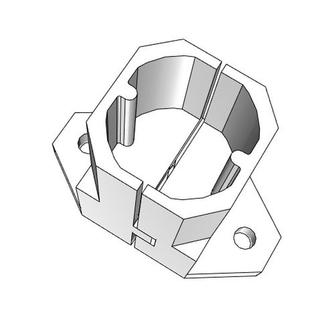 工厂型材铝型材固定夹·支座ffs105ffs205型材用固定夹用用支座