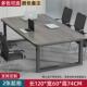会议桌长桌大型简约现代会议室长条工作台洽谈桌简易办公桌椅组合