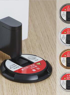 61K3穆勒防风门吸机械设计地板吸木门铝合金极窄门专用门吸免打孔