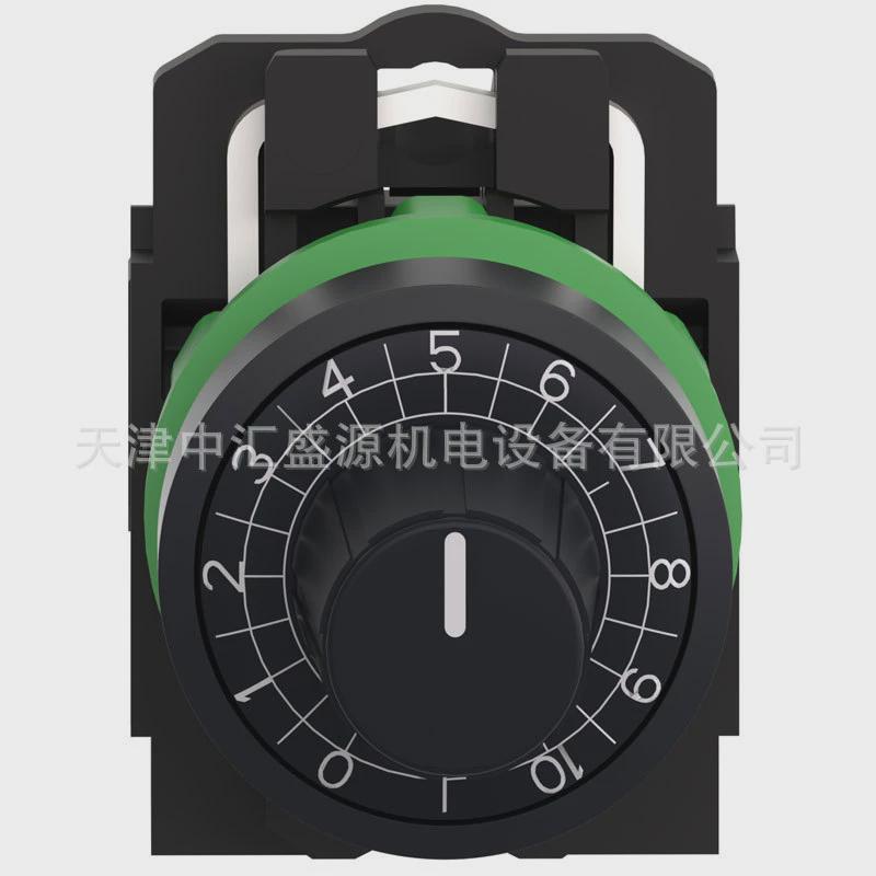 ZB5AD912电位器ZB5AD912黑色6mm轴表头滚花旋钮