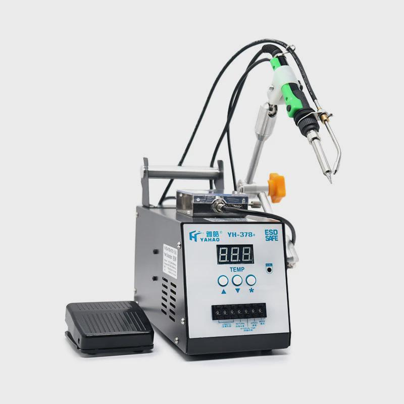 送锡机150w半自动375b焊锡机脚踏电烙铁感应出锡焊锡机焊台厂家