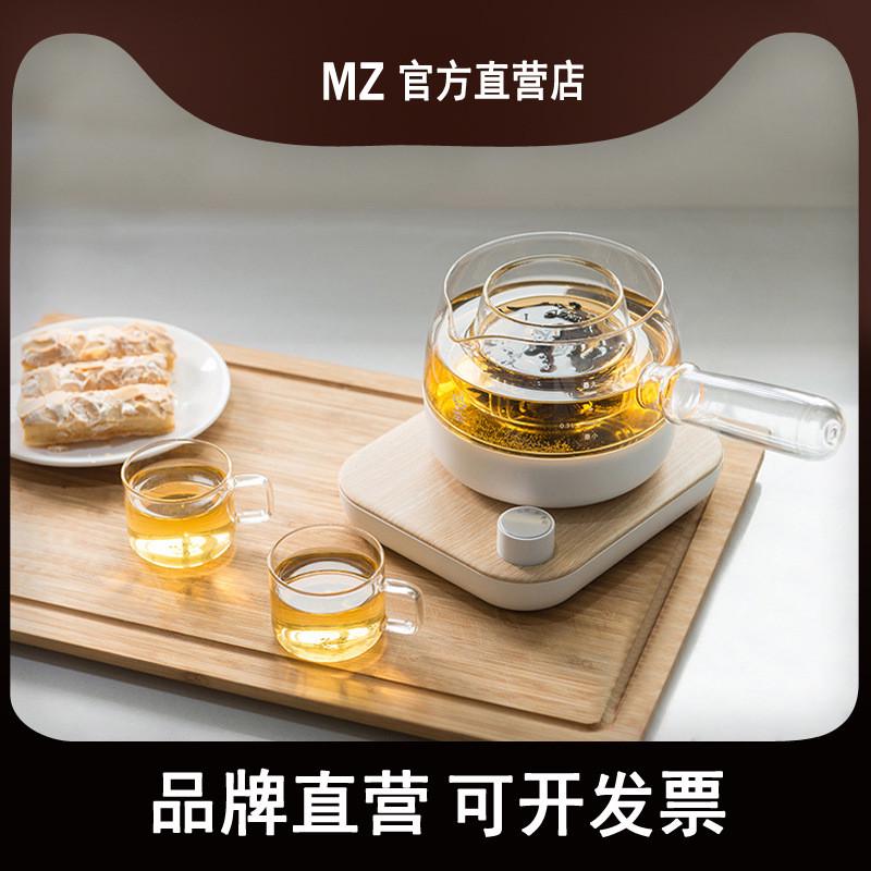 鸣盏煮茶器黑茶迷你养生壶办公室小型玻璃家用全自动mini花煮茶壶