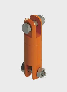 nob重力环吊环uu型起重吊装旋转吊具厂家货源充足橙色