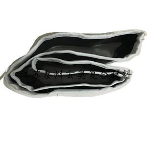 橡胶复合布烟道用蒙皮硅氟胶布钢丝膨胀节蒙皮200度电厂烟道圈带