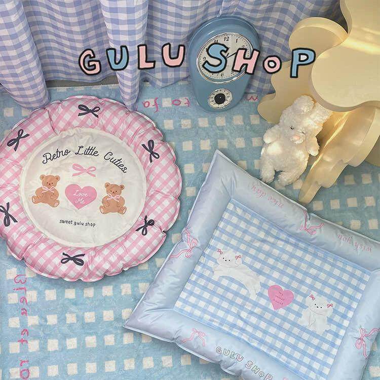 咕噜gulu：韩系夏季冰垫凉窝猫窝狗窝降温解暑大号睡床耐磨耐抓,宠物/宠物食品及用品,猫窝/屋/帐篷/沙发,淘宝优惠券,粉丝福利购,淘宝优惠卷