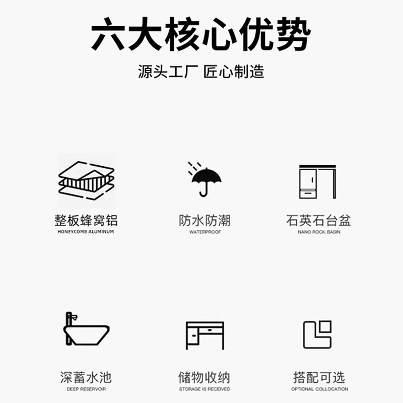 成都定制阳台洗衣柜一体柜组合陶瓷盆带搓板小户型机上盆洗衣柜