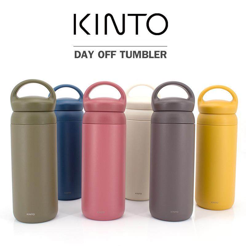 日本kinto手提便携不锈钢保温保冷杯随行杯水杯密封防漏500ml