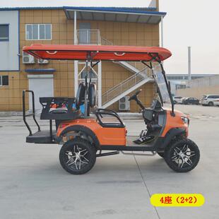 8座越野款 高尔夫球场沙滩草地露营地电动观光车车高尔夫球