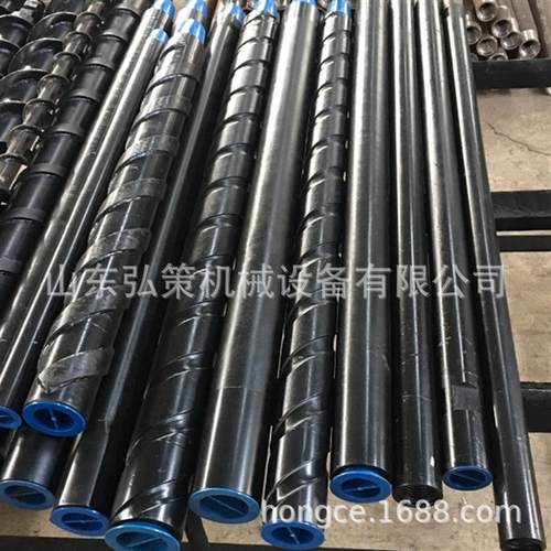 热销煤矿井下用φ63刻槽钻杆φ73三棱钻杆地质铣槽钻杆地质圆钻杆